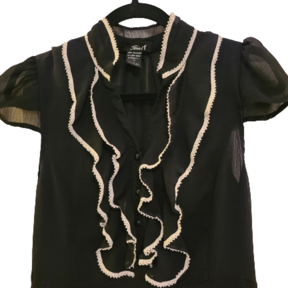 Teal f Feminine Womans Dress - Picture 2 of 3